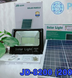 ĐÈN NĂNG LƯỢNG MẶT TRỜI- JD-8200 (200w）