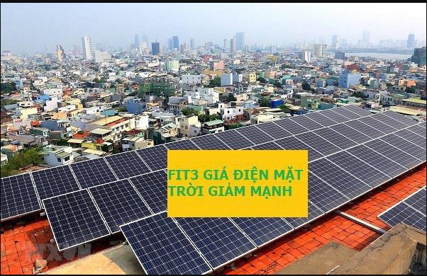 Giá điện 3 FIT năng lượng mặt trời