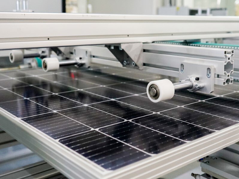 sản xuất pin mặt trời